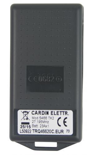 Pour Cardin S476 TX2/S476 TX4 Universel Télécommande Porte Garage Portail